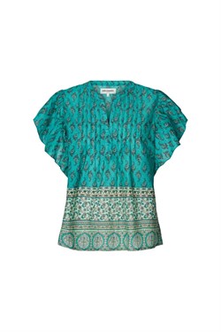 Lollys Laundry Bluse - Isabel Top, Green